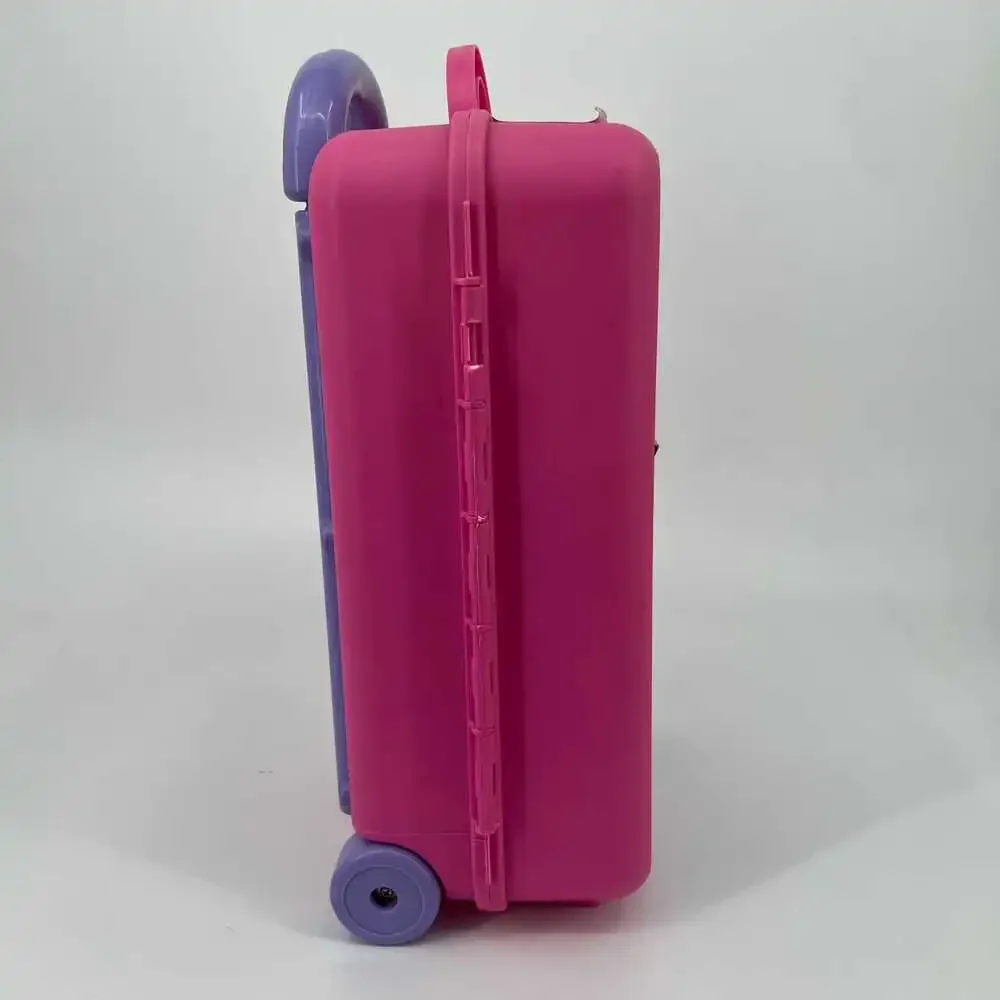 Vintage Mattel 2001 Pink/Purple Barbie Take a Long Doll Trunk